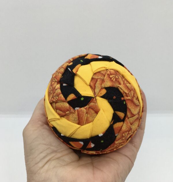 Autumn Spiral 3 inch Round Ornament