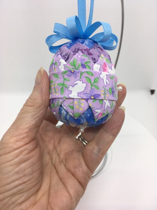 Lavender Easter 3" Egg Ornament - Image 4