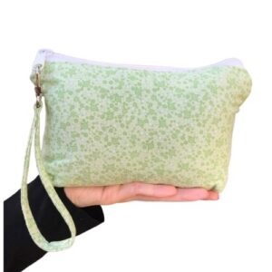 Light Green Calico small bag