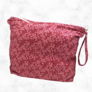 Cranberry Calico Large Project Bag