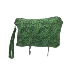 Medium Green Calico small bag