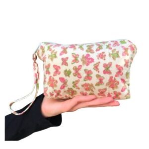 Butterflies on Cream small bag