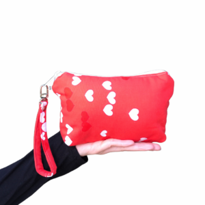 Red & White Hearts small bag