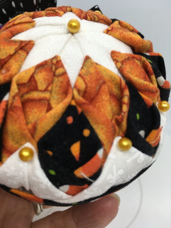Autumn 3 inch Round Blossom Ornament - Image 2