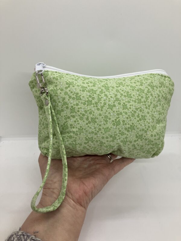 Light Green Calico small bag