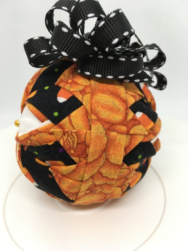 Autumn 3 inch Round Blossom Ornament - Image 3