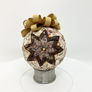 Autumn 3 inch Basic Star Round Ornament