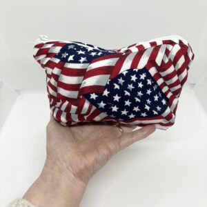 American Flag Print small bag