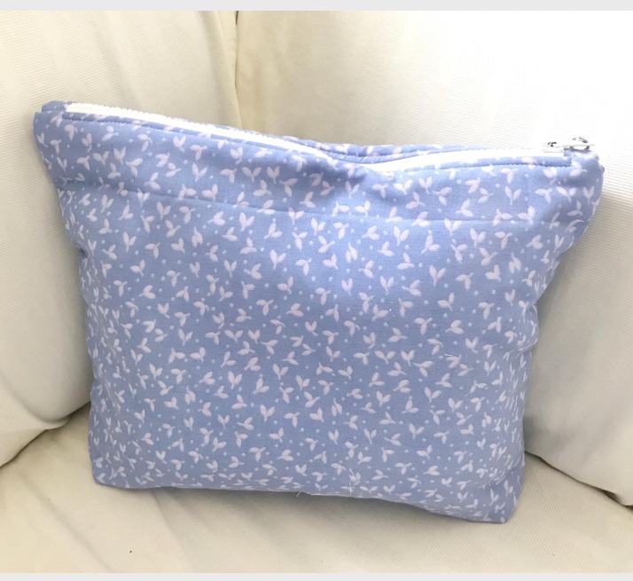 Lavender Leaves Large Project Bag