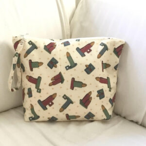 Candle Print Large Project Bag