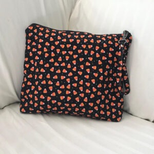 Candy Corn Print Large Bag