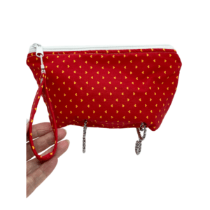 Red with Yellow Hearts Small Bag