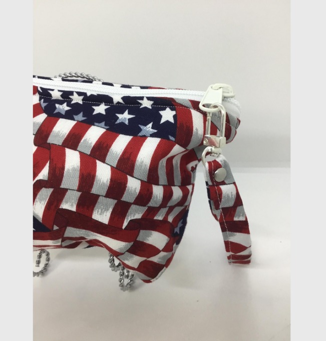 Handsewn Flag Small Bag - Image 4