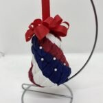 Patriotic print spiral bell 1