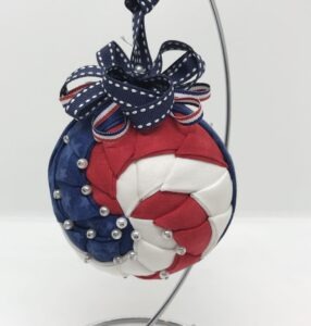 Patriotic solid spiral 1
