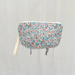 Blue Floral Notions Pouch